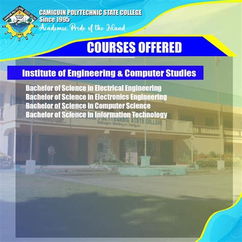 CSPC: Civil Engineering bachelor's courses offered.